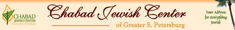 Chabad Jewish Center of Greater St Petersburg 727-344-4900